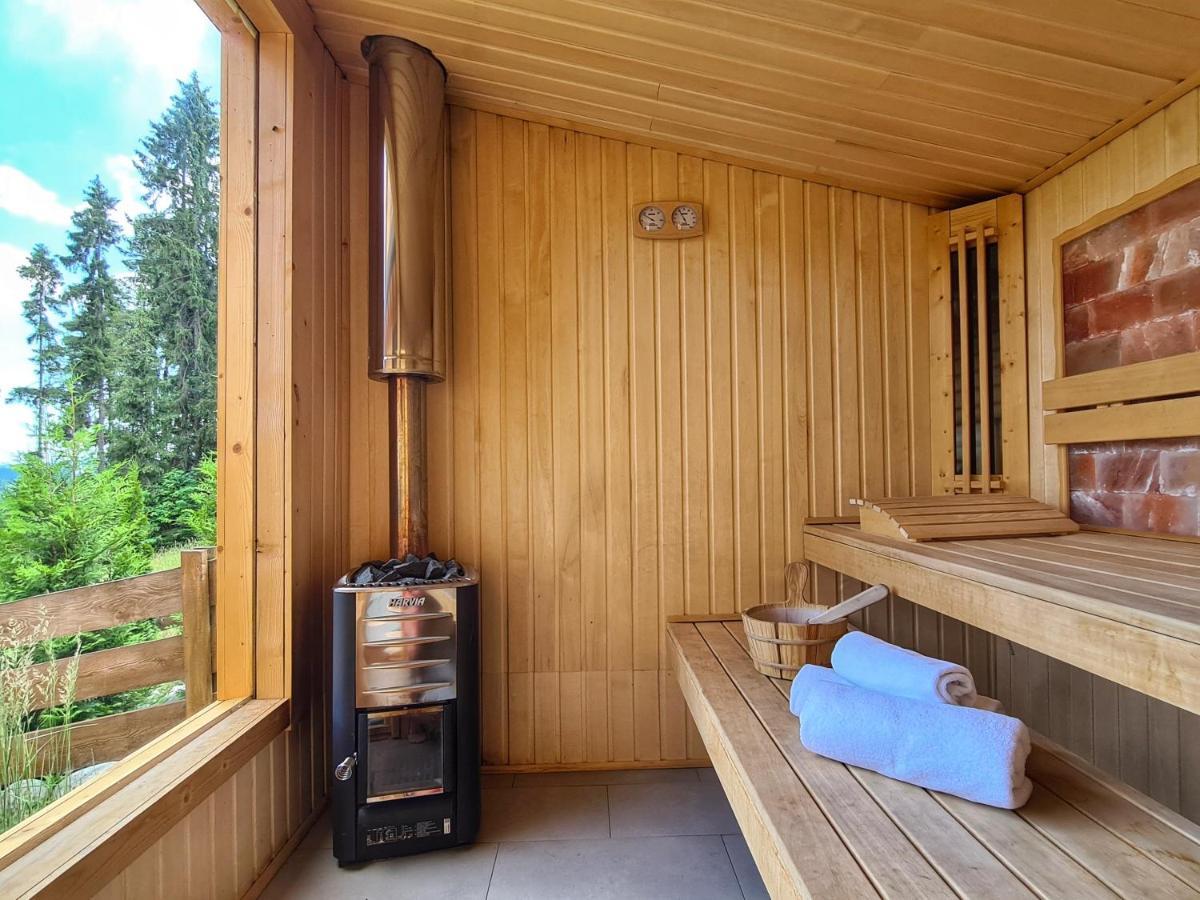 Lk Resort Lapsze Domy Z Prywatna Balia I Sauna Łapsze Niżne Eksteriør bilde