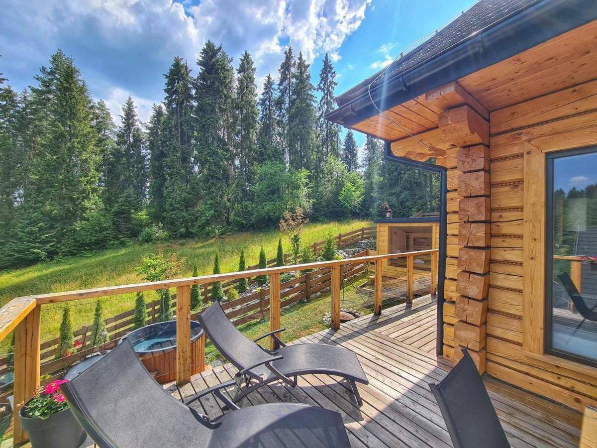 Lk Resort Lapsze Domy Z Prywatna Balia I Sauna Łapsze Niżne Eksteriør bilde