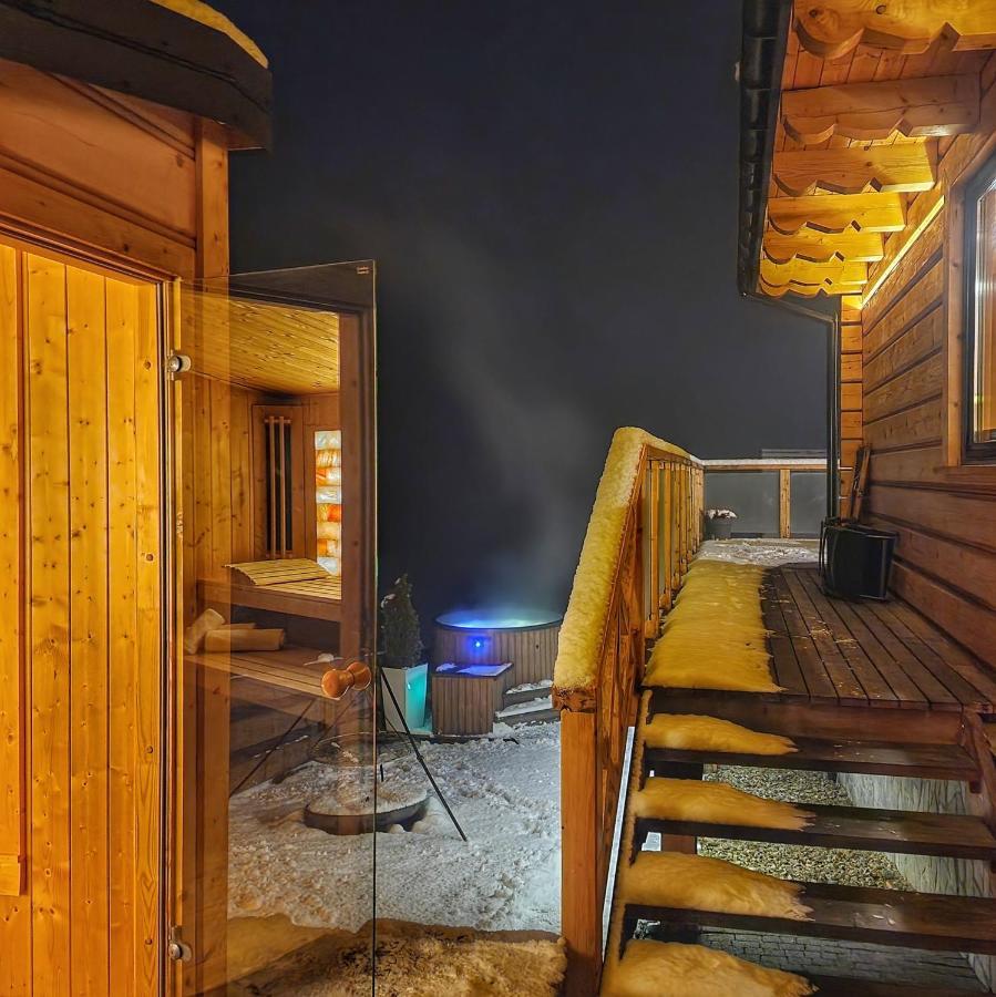 Lk Resort Lapsze Domy Z Prywatna Balia I Sauna Łapsze Niżne Eksteriør bilde