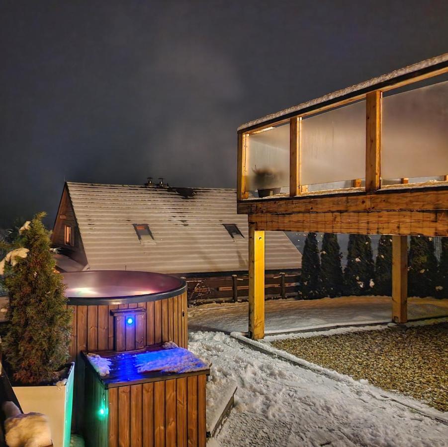 Lk Resort Lapsze Domy Z Prywatna Balia I Sauna Łapsze Niżne Eksteriør bilde