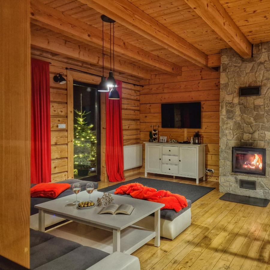 Lk Resort Lapsze Domy Z Prywatna Balia I Sauna Łapsze Niżne Eksteriør bilde