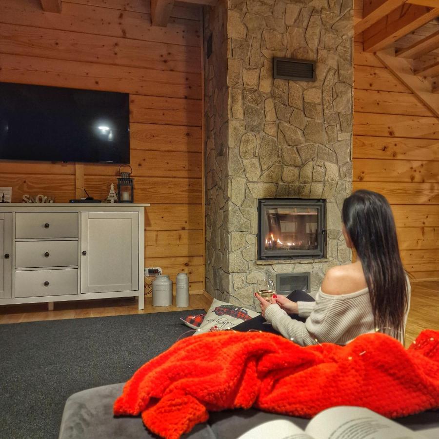 Lk Resort Lapsze Domy Z Prywatna Balia I Sauna Łapsze Niżne Eksteriør bilde