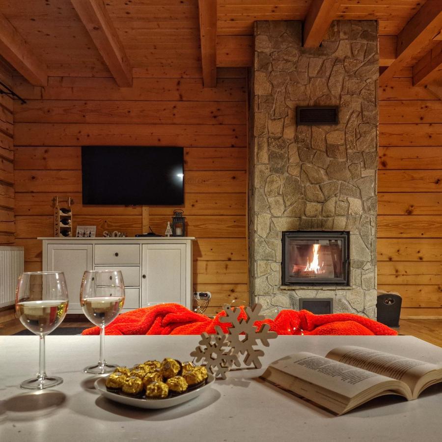 Lk Resort Lapsze Domy Z Prywatna Balia I Sauna Łapsze Niżne Eksteriør bilde