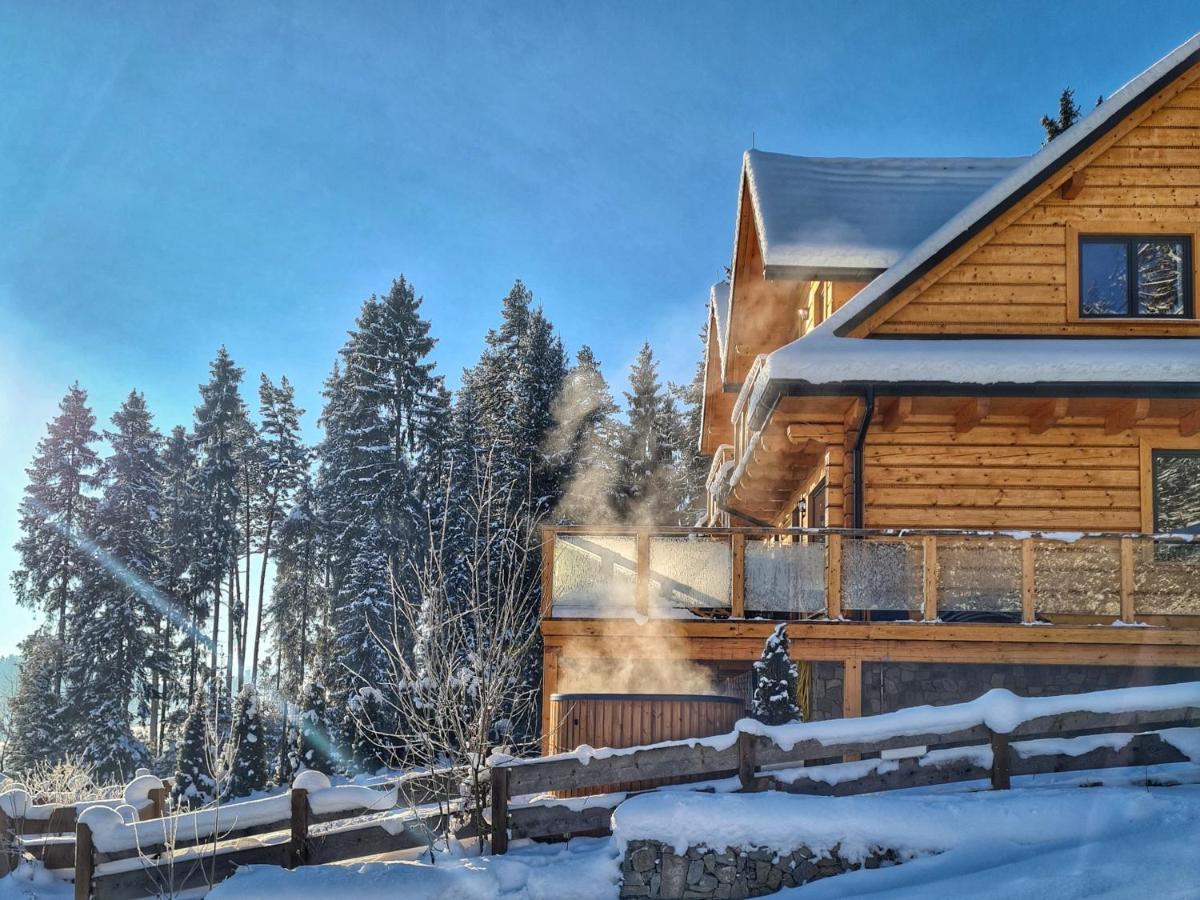Lk Resort Lapsze Domy Z Prywatna Balia I Sauna Łapsze Niżne Eksteriør bilde