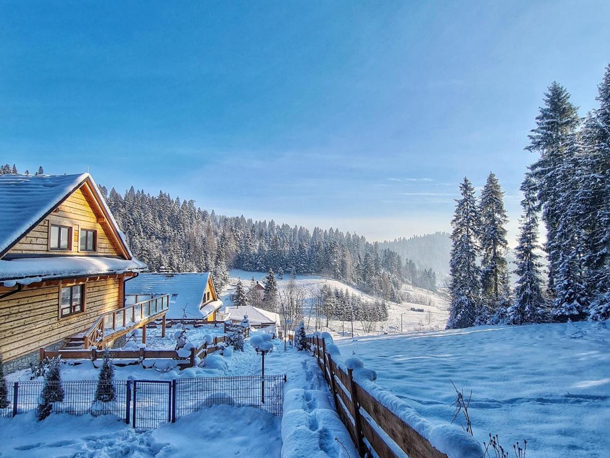 Lk Resort Lapsze Domy Z Prywatna Balia I Sauna Łapsze Niżne Eksteriør bilde