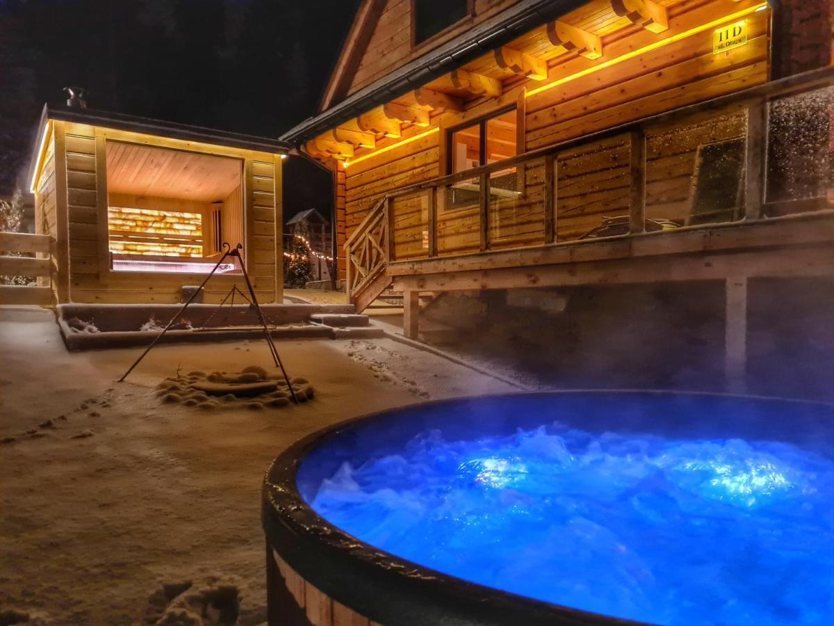Lk Resort Lapsze Domy Z Prywatna Balia I Sauna Łapsze Niżne Eksteriør bilde