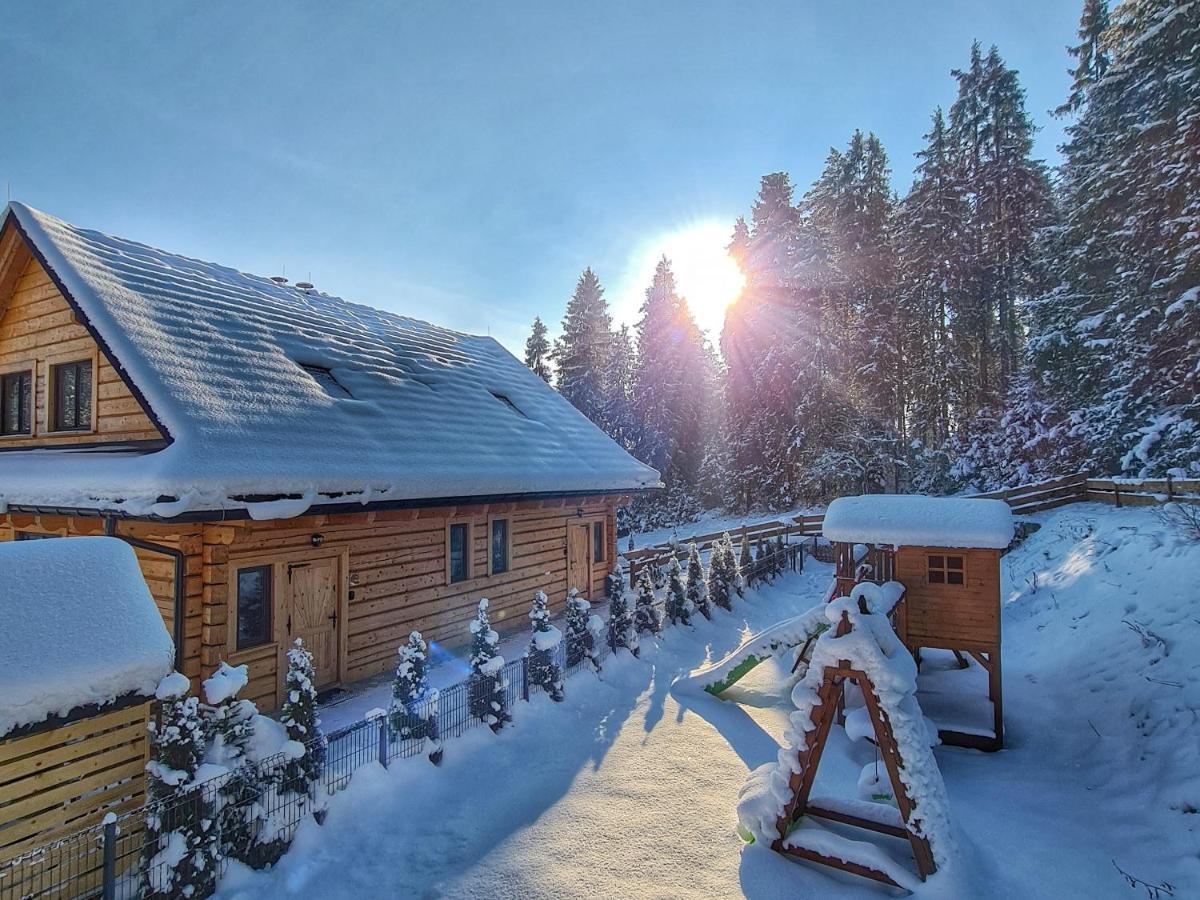 Lk Resort Lapsze Domy Z Prywatna Balia I Sauna Łapsze Niżne Eksteriør bilde