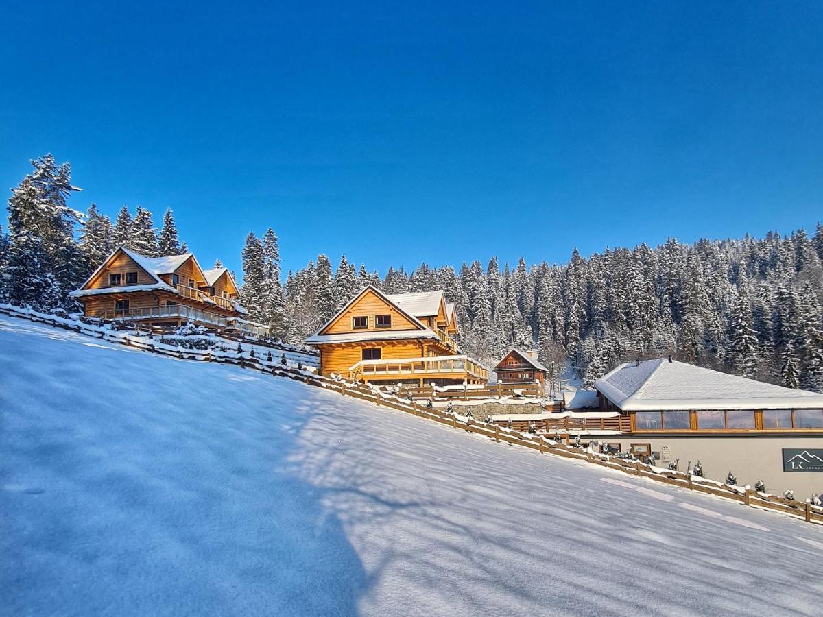 Lk Resort Lapsze Domy Z Prywatna Balia I Sauna Łapsze Niżne Eksteriør bilde
