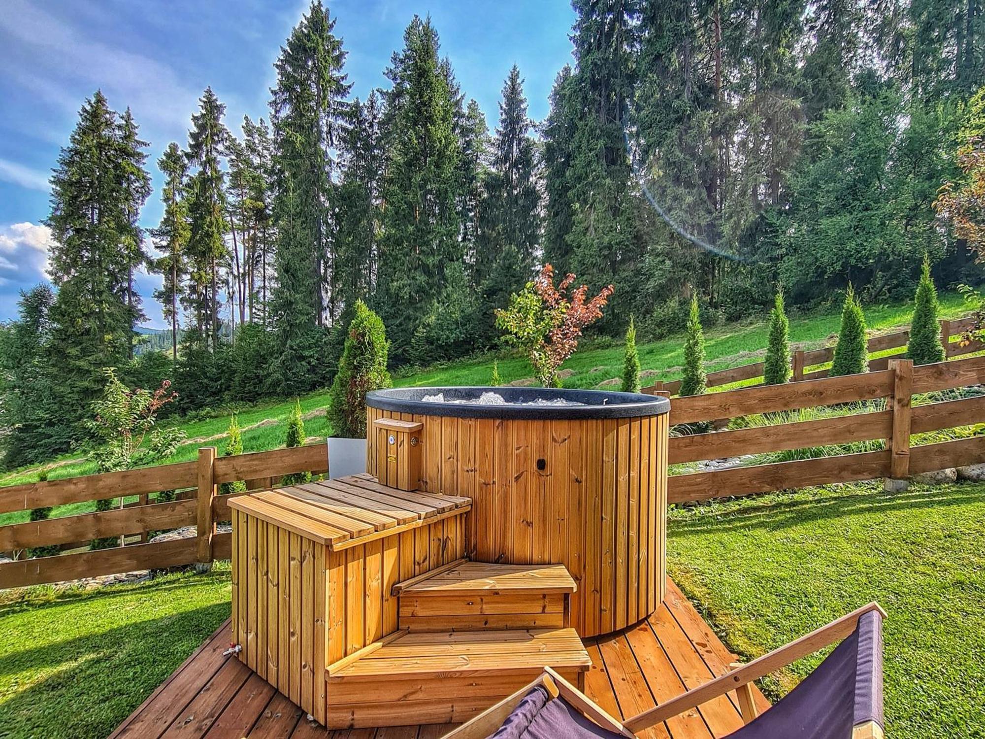 Lk Resort Lapsze Domy Z Prywatna Balia I Sauna Łapsze Niżne Eksteriør bilde