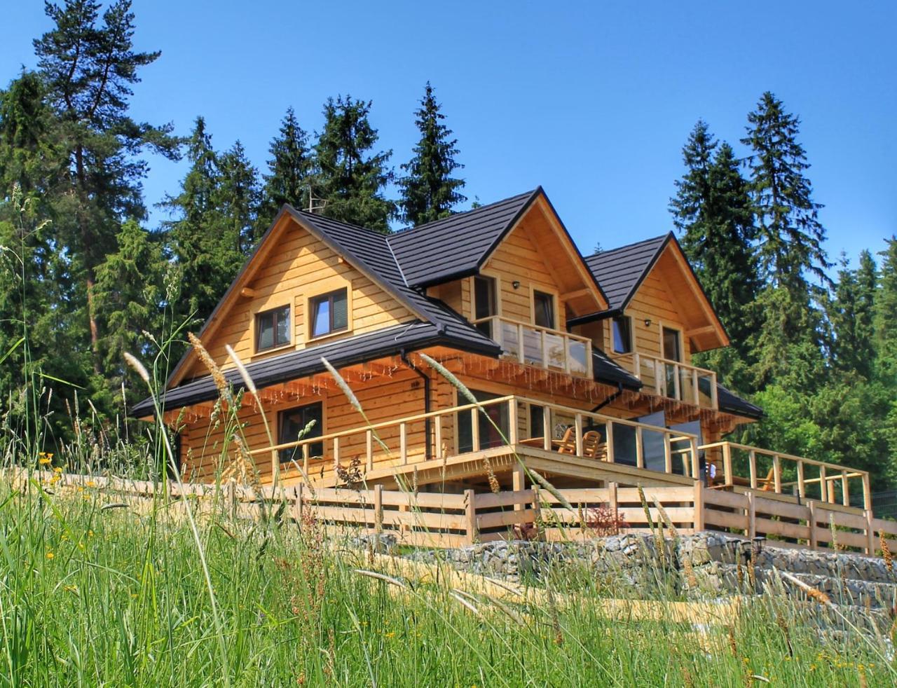 Lk Resort Lapsze Domy Z Prywatna Balia I Sauna Łapsze Niżne Eksteriør bilde